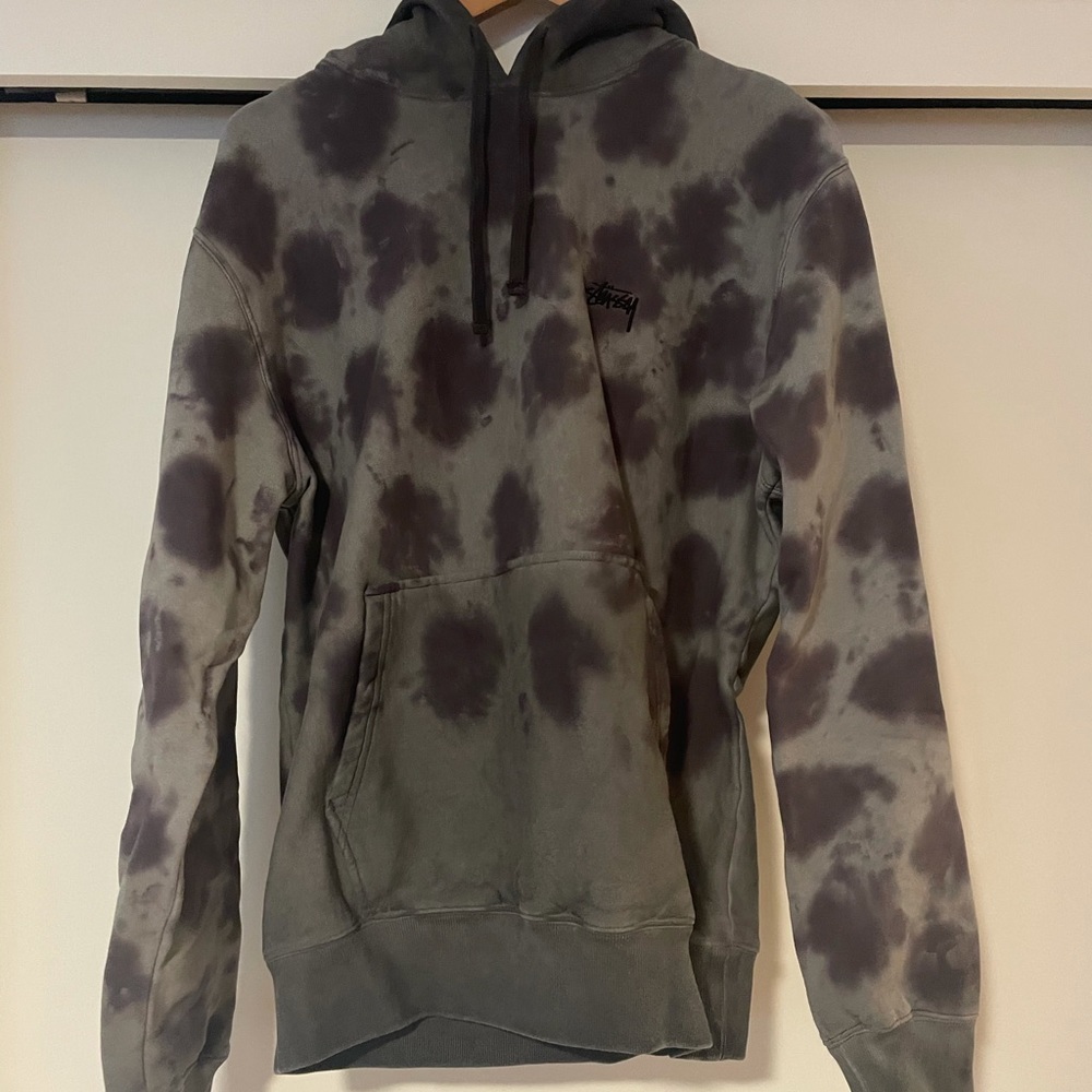 Stussy tie dye sweatshirt hoody
